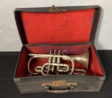 Hawkes & Co  Cornet, Silver, 1950/60s Vintage