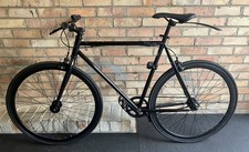 Single Speed City Sleek Black Bike