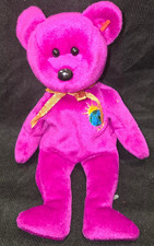 Retired Millennium TY Beanie Buddies Millenium Bear 1999 H31