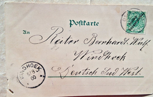 German south west africa 1900 - south,