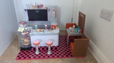 Our Generation Retro Diner Playset - Lights, Music & Loads of Accessories