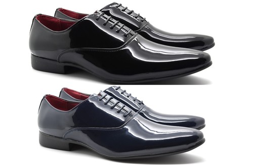 Mens formal patent - patent, shiny