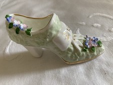 Royale Stratford by Compton & Woodhouse Forget-Me-Not Miniature Shoe Bone China