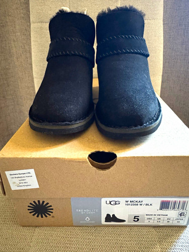 Ugg mckay black suede ankle - mckay,
