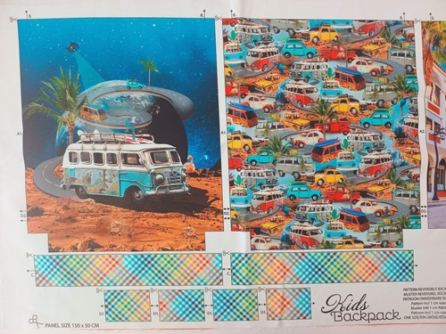 Camper van canvas childs - camper,
