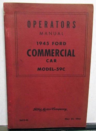 1945 ford commercial car - commercial, 59c