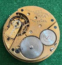 Old Vintage Waltham Traveler