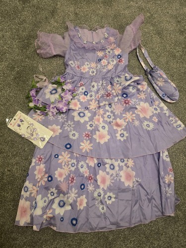Girls purple floral fairy - girls,