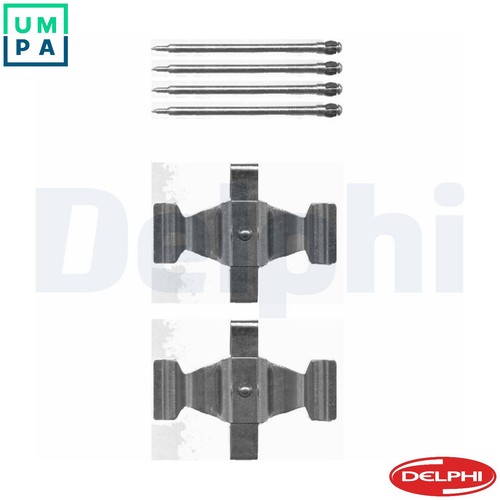 Accessory kit disc brake pad - kit,