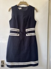 Hobbs Dark Navy And White