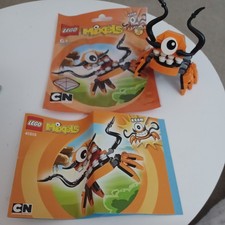 LEGO MIXELS Kraw Polybag 41515 complete with instructions and opened packet