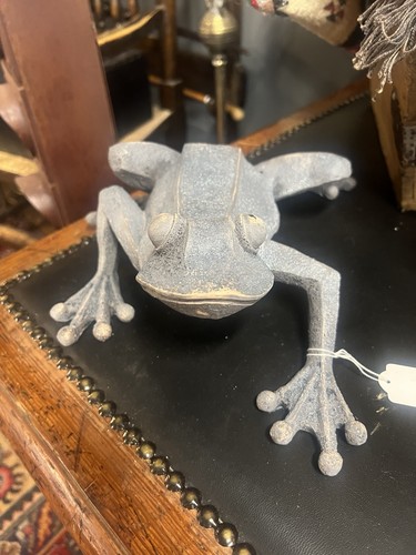 Large stretching frog - stretching, ornament