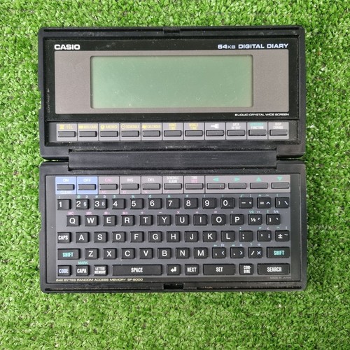 Casio 8000 digital diary - sf-8000,