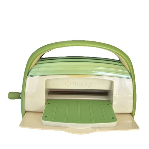 Cricut cuttlebug green die - green,