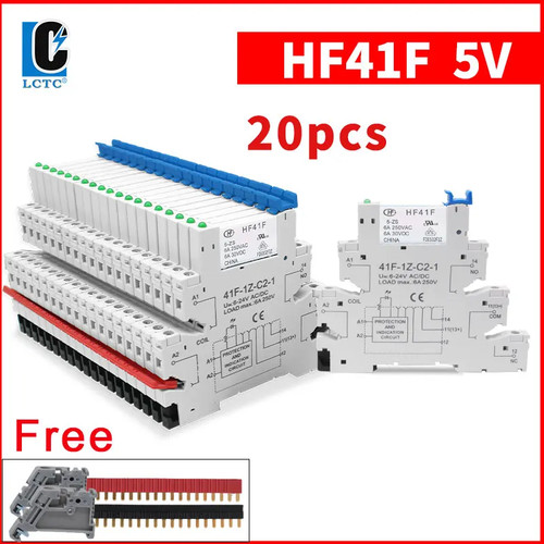 20pcs hf41f relay slim - 20pcs,