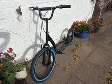 Osprey BMX Off Road Adult Scooter Blue Black Excellent Condition