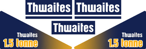 New style thwaites tonne - new,