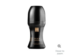 Avon black suede aftershave - black,