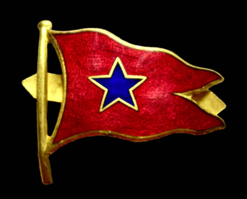 Blue star line rare ww1 - star,