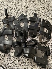 Ex Police 8 x Black Leather