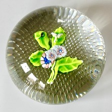 Antique Saint Louis nosegay glass paperweight