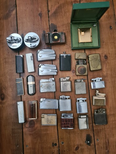 Job lot vintage lighters - vintage, 27