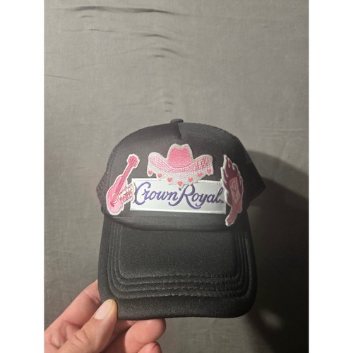 Crown royal trucker - crown, hat