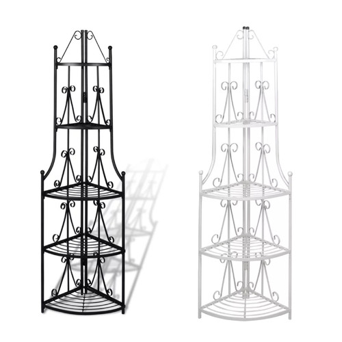 Corner plant rack - shelf,