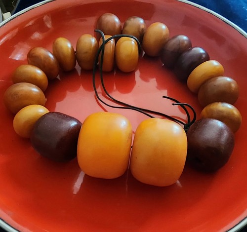 Antique african butterscotch - african,