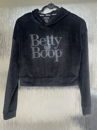 Betty boop velour - velour-style, hoodie