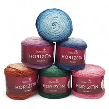 Horizon Chunky Stylecraft Ombre Acrylic Wool Blend  Knitting Yarn 200g Cake