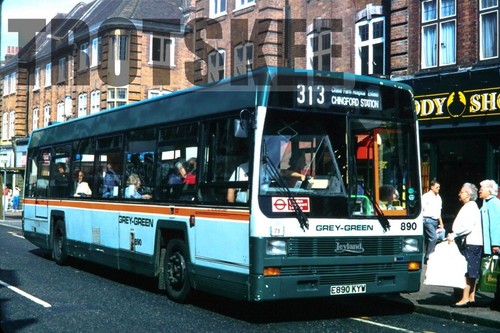 35mm slide grey green leyland - 35mm,