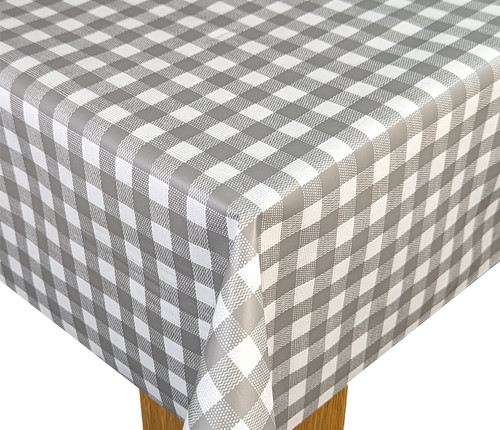 Gingham check tablecloth wipe - gingham,