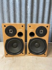 Sony SS-CP555S Bookshelf Speakers Beech