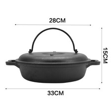 Cast Iron Baked Potatoes Cooker Roaster Corn Sweet Baking Roasting Cooking Pot