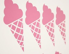 Cool Ice Cream Wall Art Vinyl