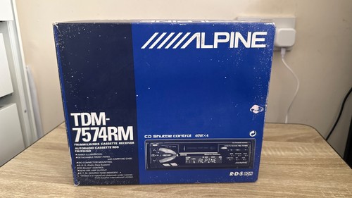 Nos vintage alpine tdm - nos, tdm-7574rm