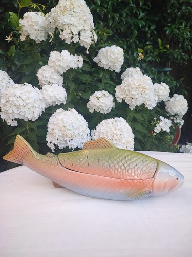 Rare terrine michel caugant - terrine,