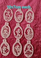 9 PLASTIC CRAFT STENCILS  NEW