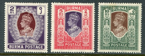 Burma 1938 10r sg - 2r,, &
