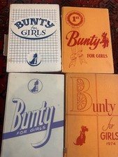 Vintage bunty annuals - x,