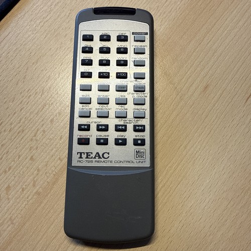 Teac 725 remote control - teac, rc-725