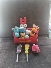 Disney Store Handy Manny Tool Box 8x Soft Plush Toy Set, 