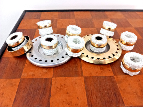 Brass banded non - banded,