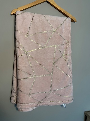 Blush pink gold geometric - blush,