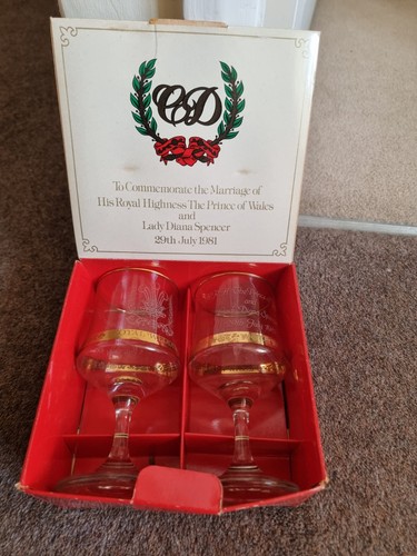 Vtg royal wedding charles - royal, &
