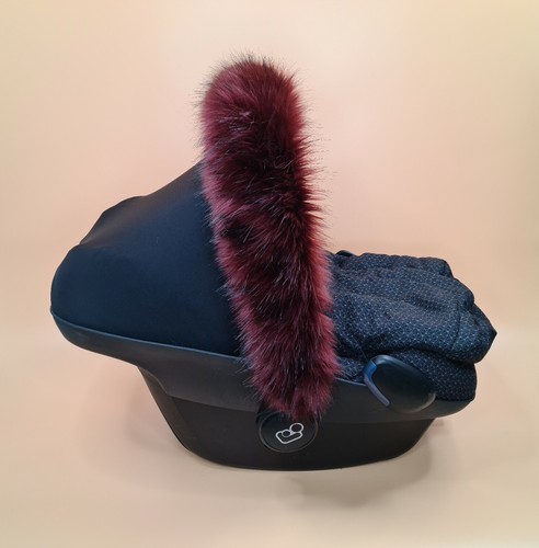 Luxury pram fur - luxury,