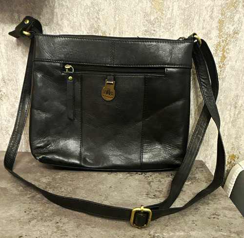 Rowallan black leather - black,
