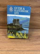 Vintage RAC guide and Handbook 1972.  Hardback Copy in Good Condition. sh13
