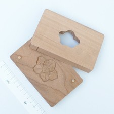 Wooden Wagashi Mold No.29